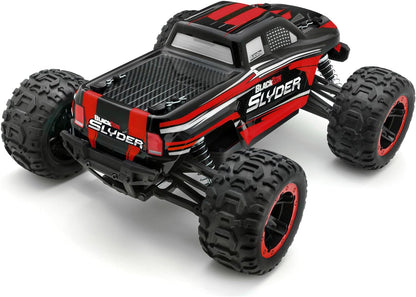 BLACKZON - Slyder MT 1/16 4WD Electric Monster Truck - Red (540098
