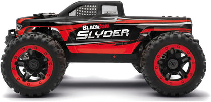 BLACKZON - Slyder MT 1/16 4WD Electric Monster Truck - Red (540098