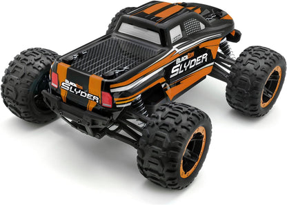 BLACKZON - Slyder MT 1/16 4WD Electric Monster Truck - Orange (540099