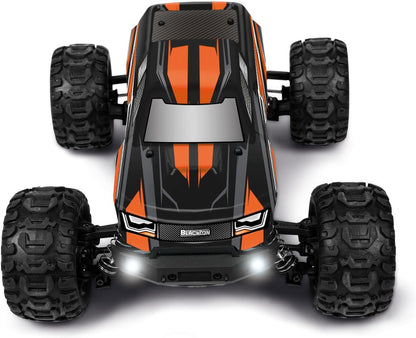 BLACKZON - Slyder MT 1/16 4WD Electric Monster Truck - Orange (540099