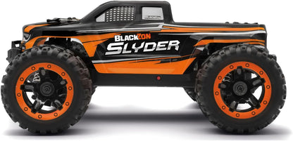 BLACKZON - Slyder MT 1/16 4WD Electric Monster Truck - Orange (540099