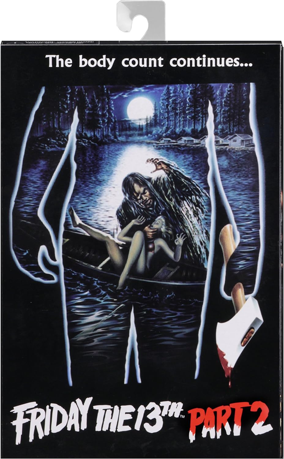 FRIDAY THE 13TH El Viernes 13 Figura de Jason Vorhees Part 2 (7"