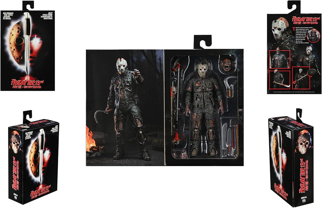 Cult Classics 6" "Jason Voorhees" Friday the 13th Action Figure