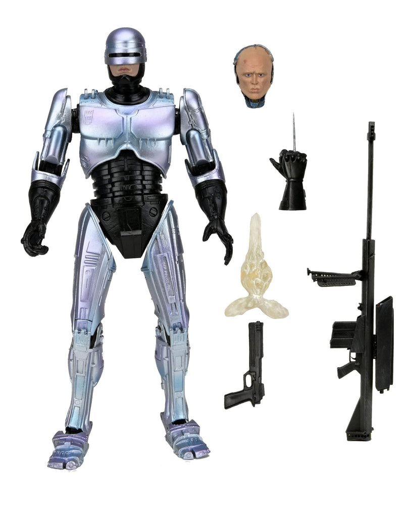 NECA- Ultimate Robocop AF Estatuas, Multicolor (81785