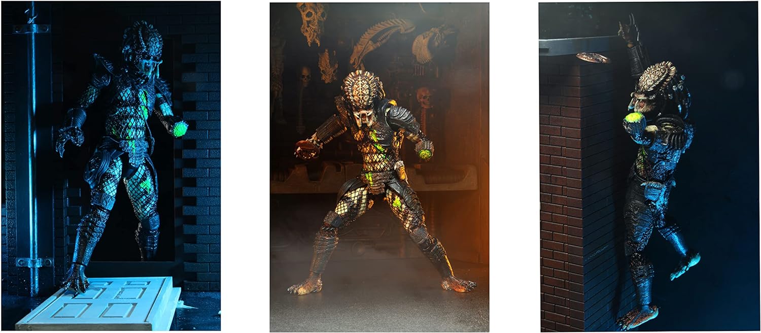 NECA - Predator 2 Ultimate Battle Damaged City Hunter 7 Action Figure