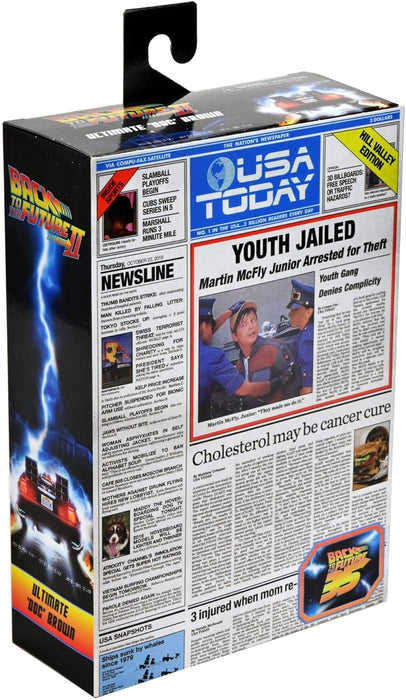 NECA BACK TO THE FUTURE - Ultimate Doc Brown 2015 - Figurine articulée 18cm