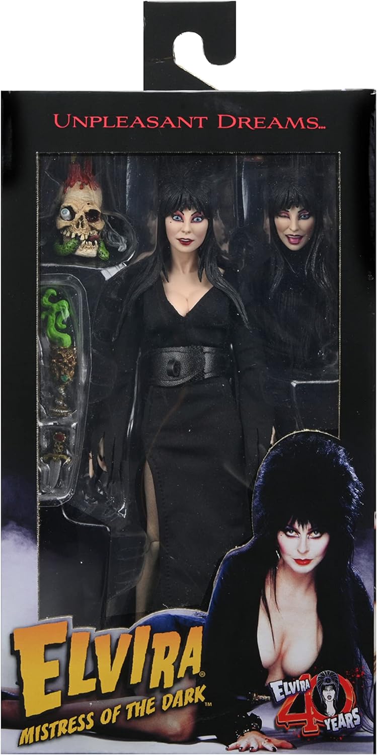 NECA - Elvira 8 Clothed Action Figure, Meerkleuren