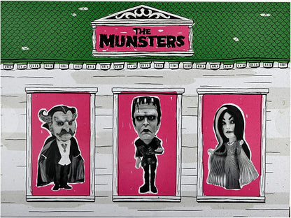 Neca - Rob Zombie's Munsters - Little Big Head Stylized Figure 3pk