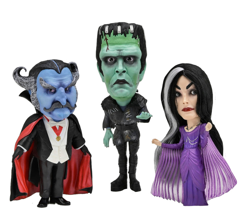 Neca - Rob Zombie's Munsters - Little Big Head Stylized Figure 3pk