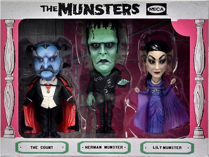 Neca - Rob Zombie's Munsters - Little Big Head Stylized Figure 3pk