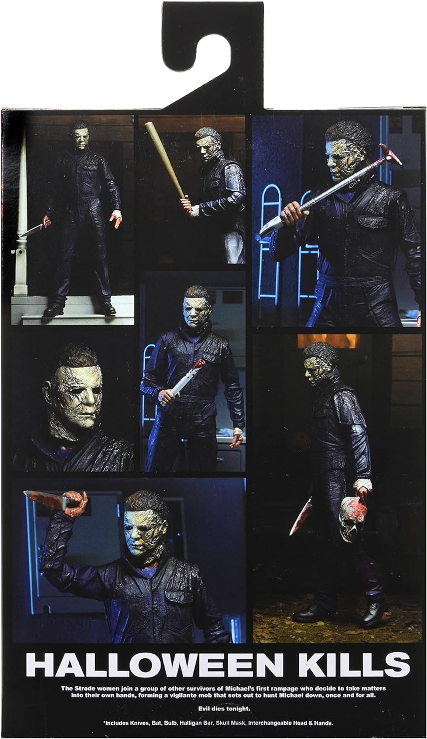 Generico NECA Halloween Kills Michael Myers Action Figure,Multicolor,7 Inch