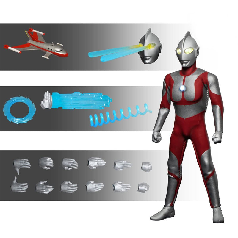 Mezco Toys Ultraman figurine lumineuse 1/12 Ultraman 16 cm