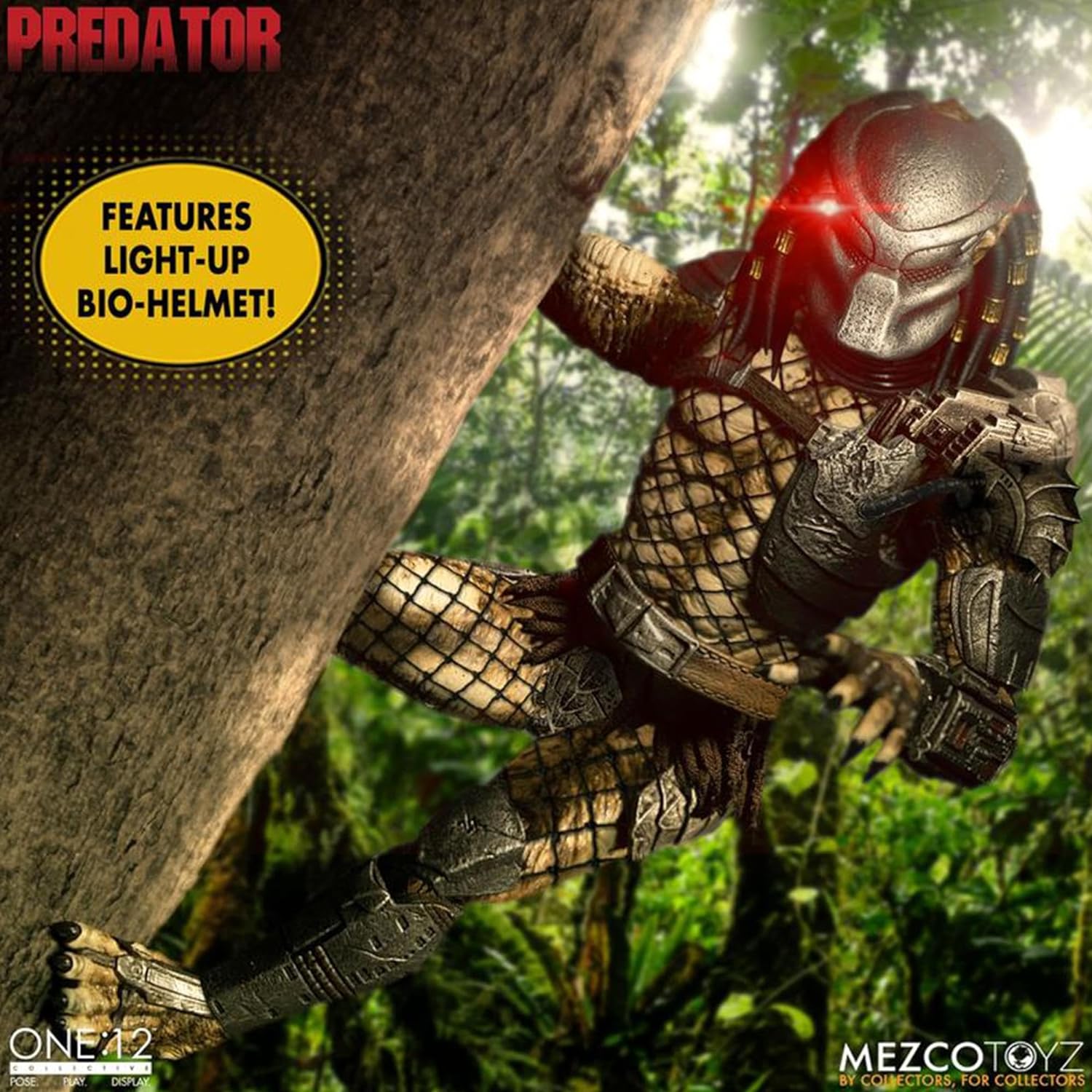 Mezco Predator – Figur One12 Deluxe Edition, 16 cm