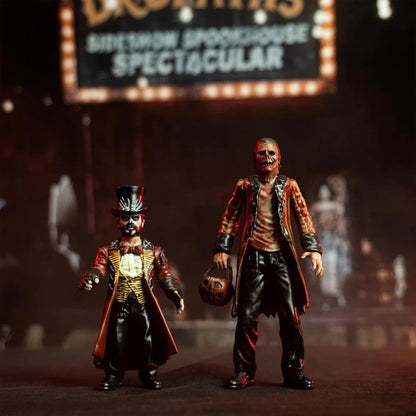 Trick Or Treat Studios Candy Corn 3.75 Inch Action Figure 2-Pack | Jacob & Dr. Death