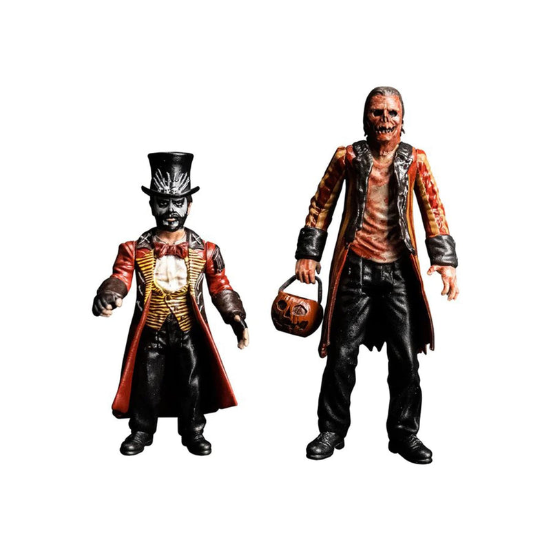 Trick Or Treat Studios Candy Corn 3.75 Inch Action Figure 2-Pack | Jacob & Dr. Death
