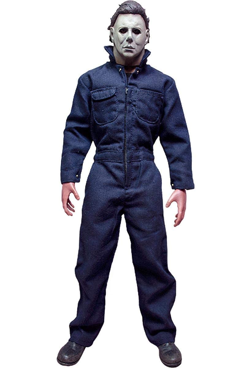 Trick Or Treat Studios- Michael Halloween, Myers Figura de acción, Color Azul, Talla única (TOT-1978-MYERS-AF-03618