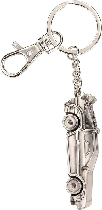 SD Toys SDTUNI20109 Back To The Future DeLorean Metal Keychain