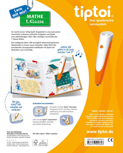 tiptoi® Lern mit mir! Mathe 1. Klasse