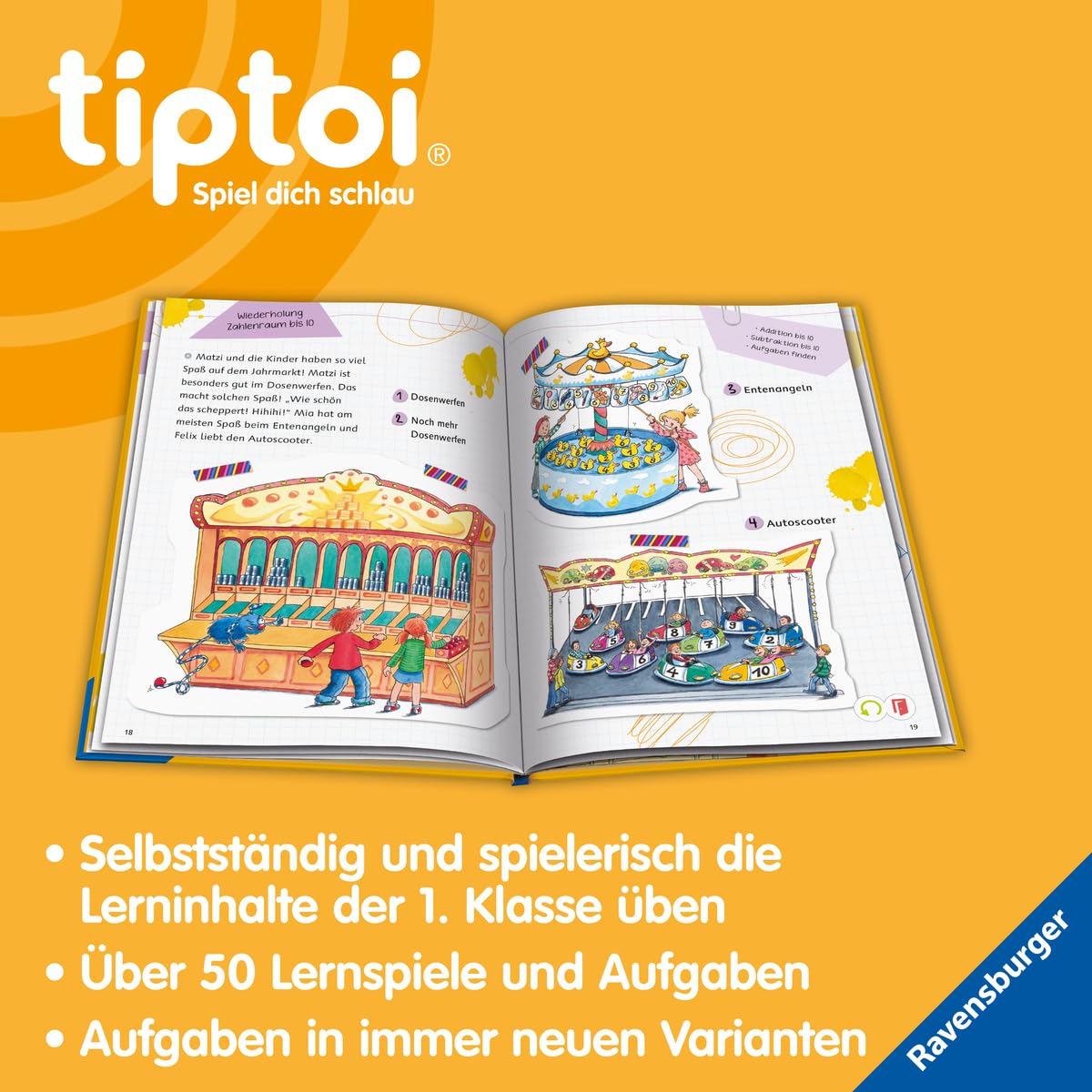 tiptoi® Lern mit mir! Mathe 1. Klasse