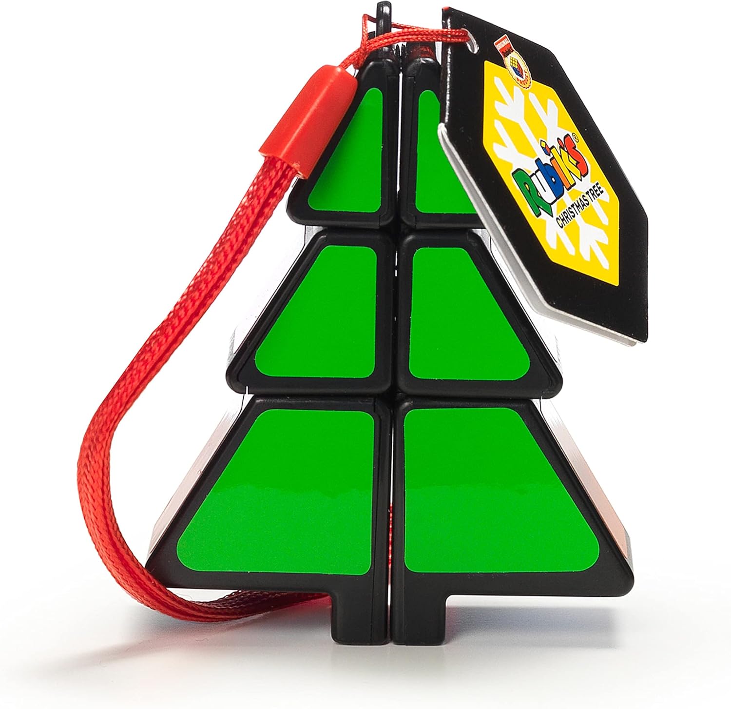 RUBIK'S, Albero di Natale Cubo di Rubik's, l'Originale Cubo di Rubik's, Regalo di Natale per Albero, Decorazione Albero di Natale, 8+ Anni