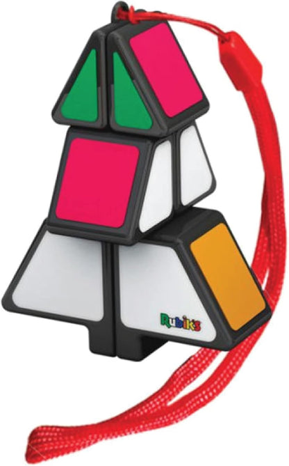 RUBIK'S, Albero di Natale Cubo di Rubik's, l'Originale Cubo di Rubik's, Regalo di Natale per Albero, Decorazione Albero di Natale, 8+ Anni