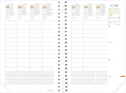 Time&Life Pocket Kupfer 2021: Terminkalender im Taschenformat
