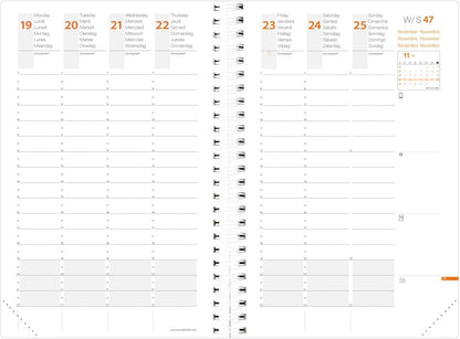 Time&Life Pocket Kupfer 2021: Terminkalender im Taschenformat