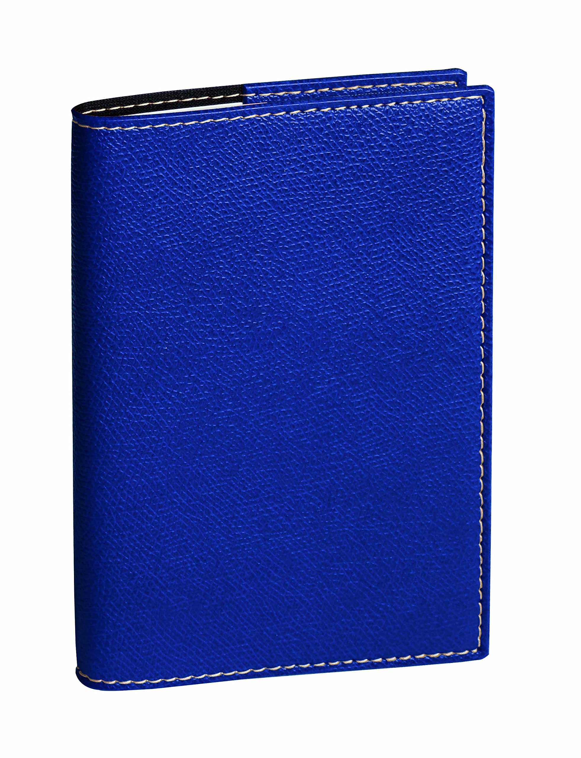 Quo Vadis 015926Q Agenda MINISTER Italian Language Year 2023 Color Navy Blue Size 16x24 cm Weekly 13 Months December-December White Paper with Address Book and Removable Cover in Synthetic Club