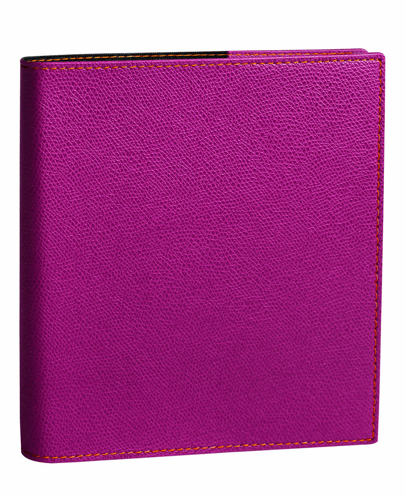 QUO VADIS - 014985Q - Line: Executive - Annual Office Agenda 2023, Weekly, 13 Months, December-December, 16x16 cm, White Paper, Raspberry Color Cover In Synthetic Club, Italian