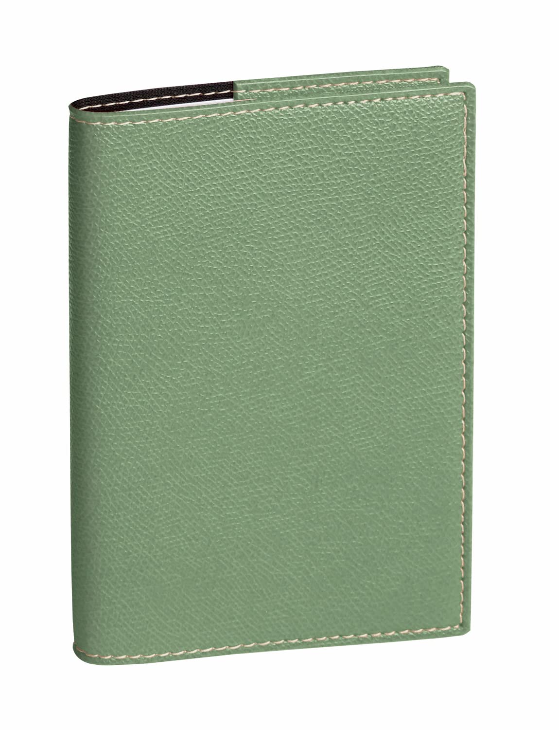 Quo Vadis 0041342Q Business Agenda Italian Language Year 2023 Color Sage Green Size 10x15 cm Weekly 13 Months December-December White Paper with Address Book and Removable Cover in Synthetic Club