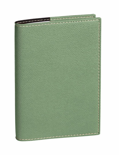 Quo Vadis 0041342Q Business Agenda Italian Language Year 2023 Color Sage Green Size 10x15 cm Weekly 13 Months December-December White Paper with Address Book and Removable Cover in Synthetic Club