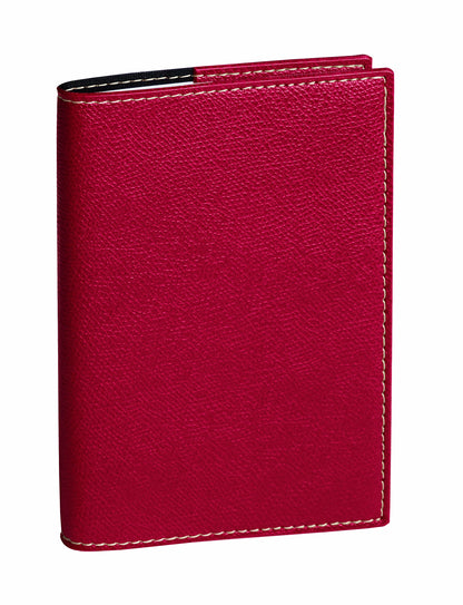 Quo Vadis 015929Q Agenda MINISTER Italian Language Year 2023 Color Red Size 16x24 cm Weekly 13 Months December-December White Paper with Removable Address Book Cover in Synthetic Club