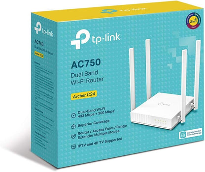 TP-LINK TPLINK WLAN-Router WLANRouter ARCHER C24 (ARCHER C24