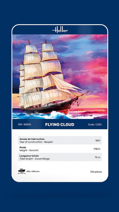 Heller HEL80829 Model Kit, Various