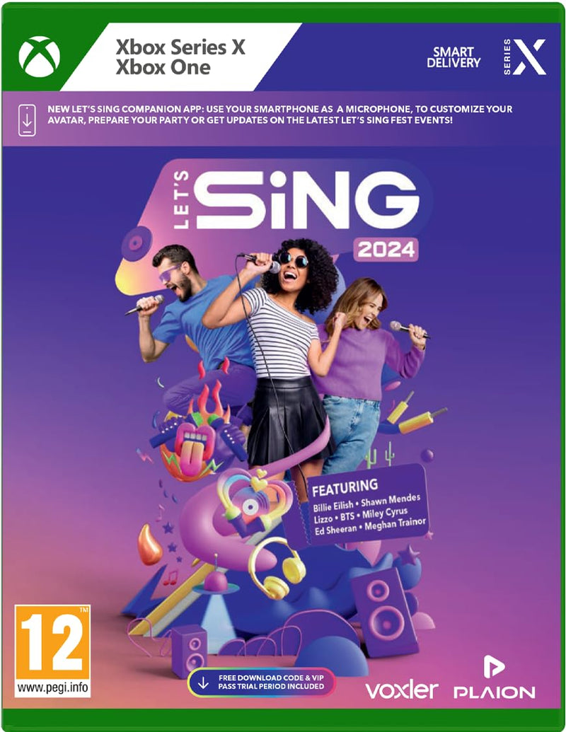 Let's Sing 2024 – Standard Game (Xbox Series X) Xbox Series X Standard