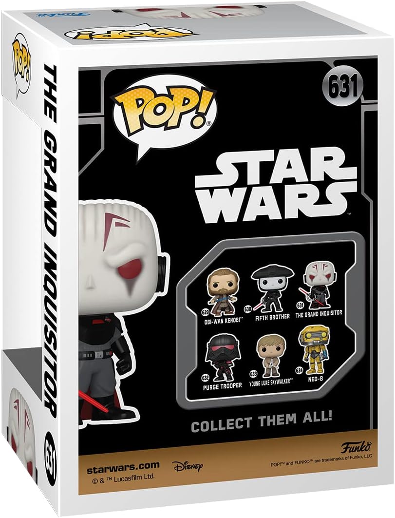 Funko POP! Vinyl: Obi-Wan Kenobi - Trudeau - Grand Inquisitor - Star Wars - Collectable Vinyl Figure - Gift Idea - Official Merchandise - Toys for Kids & Adults - TV Fans