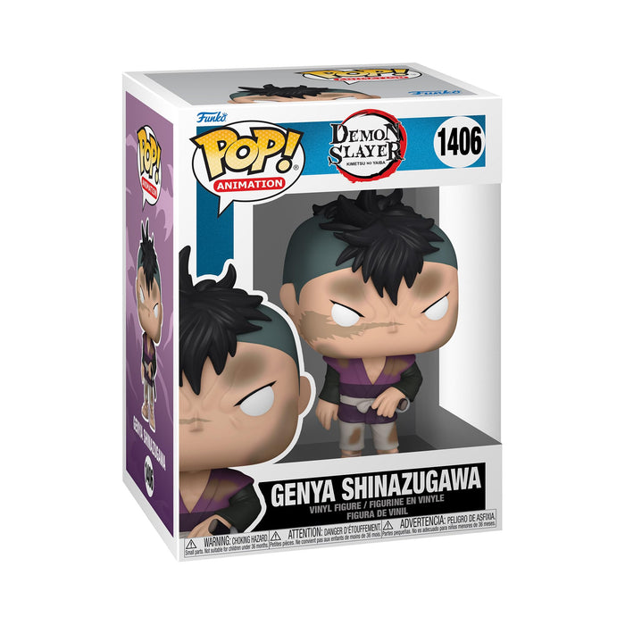 Funko POP! Animation: Demon Slayer - Genya - Collectable Vinyl Figure - Gift Idea - Official Merchandise - Toys for Kids & Adults - Anime Fans - Model Figure for Collectors and Display