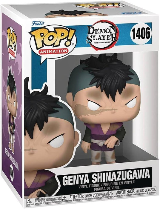 Funko POP! Animation: Demon Slayer - Genya - Collectable Vinyl Figure - Gift Idea - Official Merchandise - Toys for Kids & Adults - Anime Fans - Model Figure for Collectors and Display