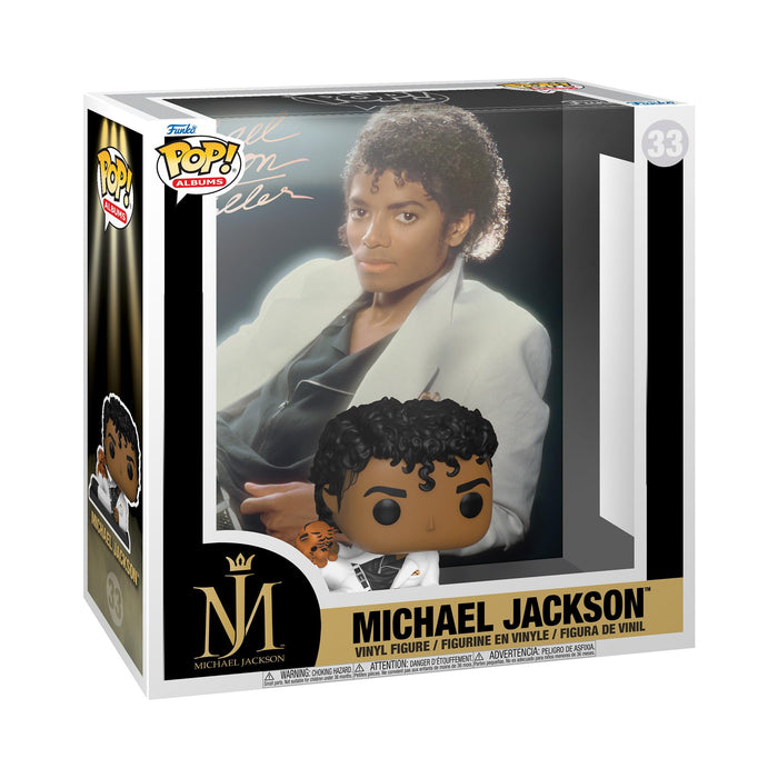 Funko POP! Albums: Michael Jackson - MJ - Thriller - Collectable Vinyl Figure - Gift Idea - Official Merchandise - Toys for Kids & Adults - Model Figure for Collectors and Display