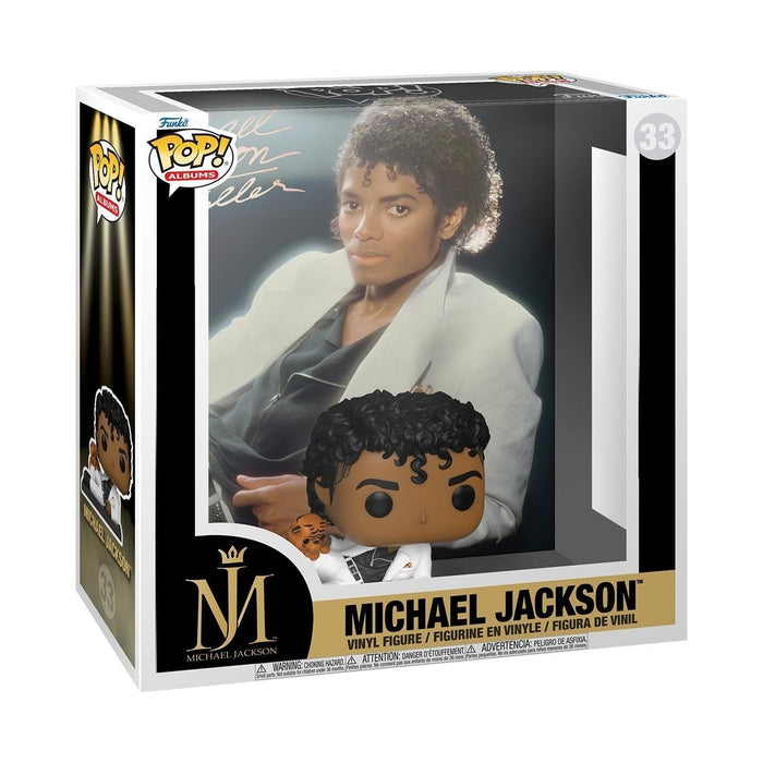 Funko POP! Albums: Michael Jackson - MJ - Thriller - Collectable Vinyl Figure - Gift Idea - Official Merchandise - Toys for Kids & Adults - Model Figure for Collectors and Display