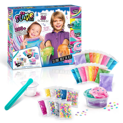 Canal Toys So Slime – Making Kit for Making 20 Slimes – Children's DIY Crafts SSC 185 Multi-Coloured