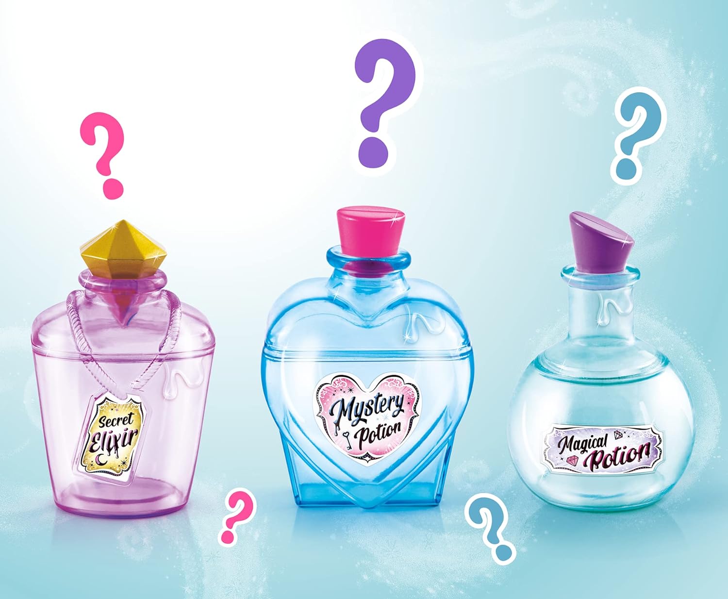 So Slime DIY SSC 202 Magical 3 Pack, Colour Reveal DIY Slimes, Cool Bottle Shakers, Potion Recipes + Decorations for Ages 6+, Canal Toys, Multicoloured