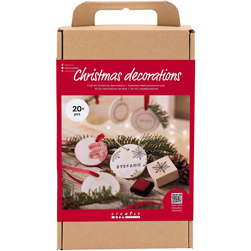 Diy Kit - Christmas Ornament - Clay (977592)