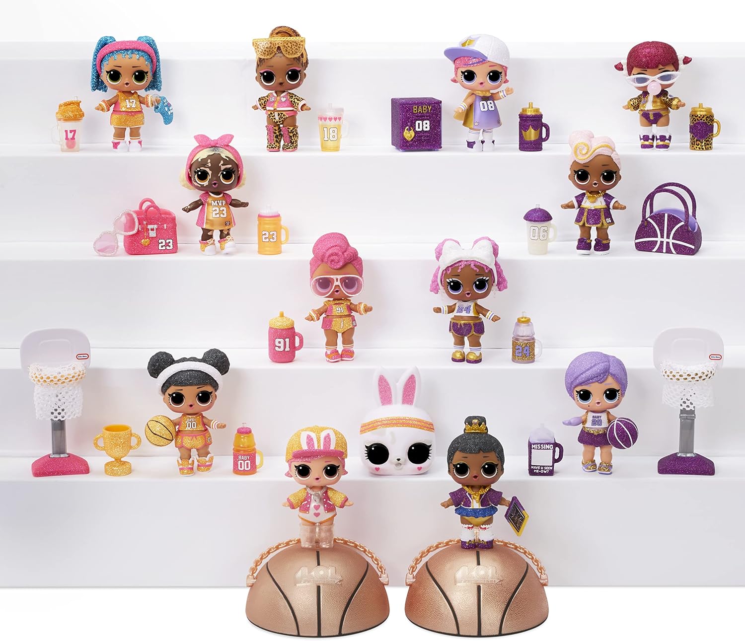 L.O.L. Surprise! All Star Sports in SK Basketball Series con 8 Sorprese, 579823