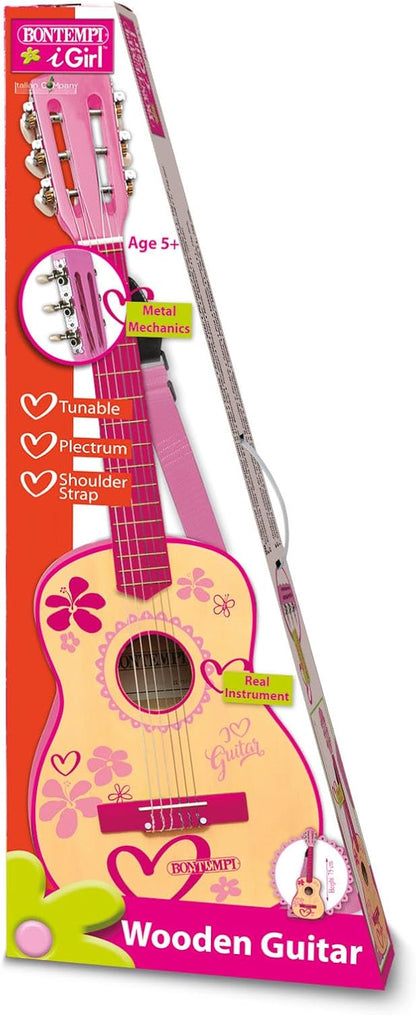 Bontempi 22 7571 Wooden Guitar