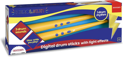 Bontempi | MoveMasters - Varitas Digitales Activadas por el Movimiento para Actuaciones Musicales Intuitivas, Naranja, 35x360x35 mm