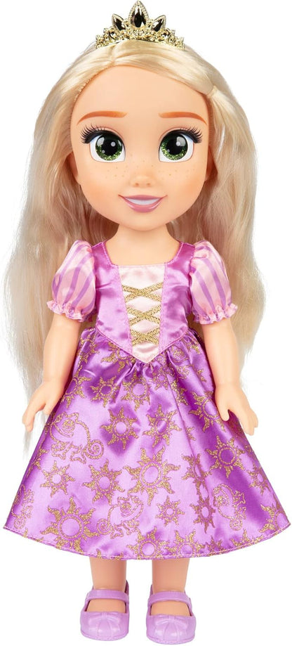 Disney Princess My Singing Friend Rapunzel Feature Doll, 14” / 35 cm Tall Doll Sings and Says Over 10 Story-Inspired Phrases, Accessories Included For Added Play, Perfect For Girls Aged 3+