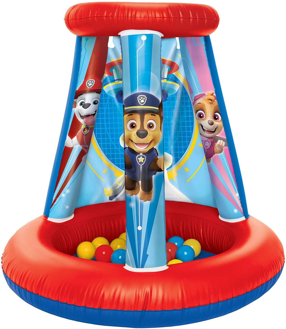 Paw Patrol Kids Ball Pit, 1 Inflatable & 15 Soft-Flex Balls