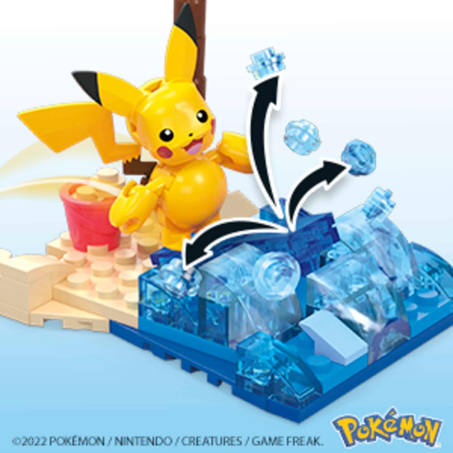 MEGA Construx Pokemon Constructor de aventuras surtido Set pequeño de bloques de construcción con personaje, 79-81 piezas, juguete +6 años (Mattel HDL75