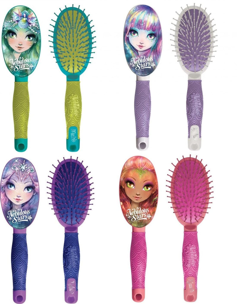 NEBULOUS- Hair Brush Display (16 pz.) Bambole e Accessori, Multicolore, NS11519